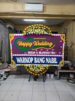 Papan Bunga di Pantai Indah Kapuk