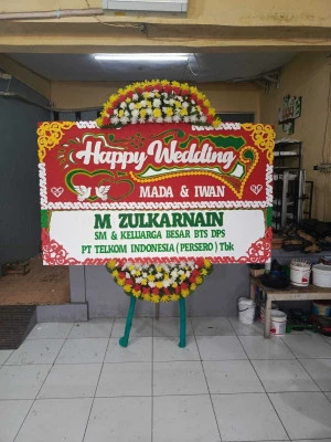 Papan Bunga di Pantai Indah Kapuk