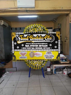 Papan Bunga di Pantai Indah Kapuk