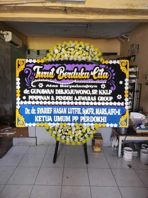 Papan Bunga di Pantai Indah Kapuk